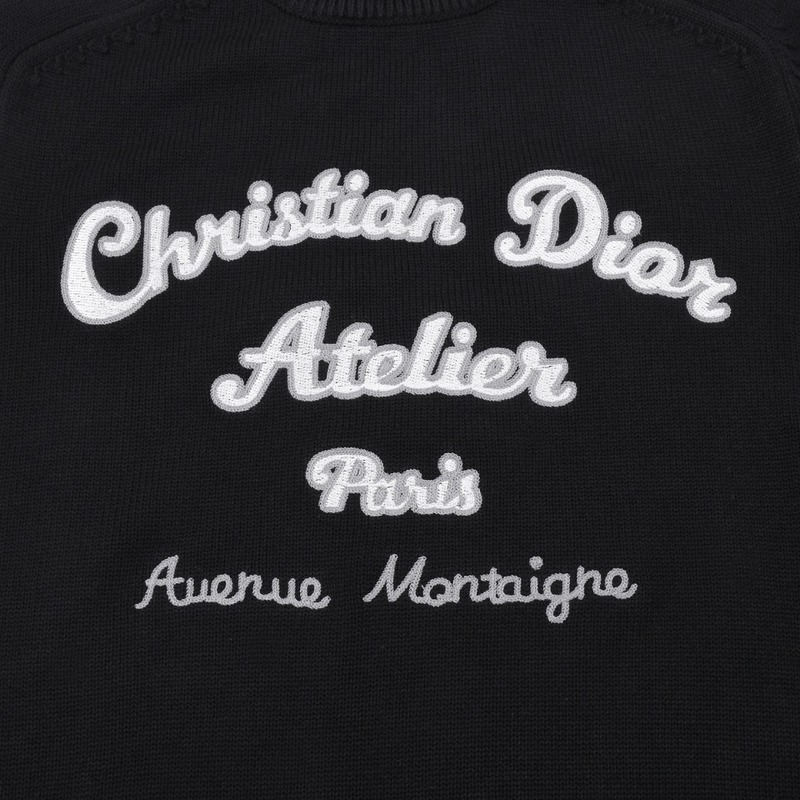 Свитер Dior With Brand Logo "Black" фото № 6