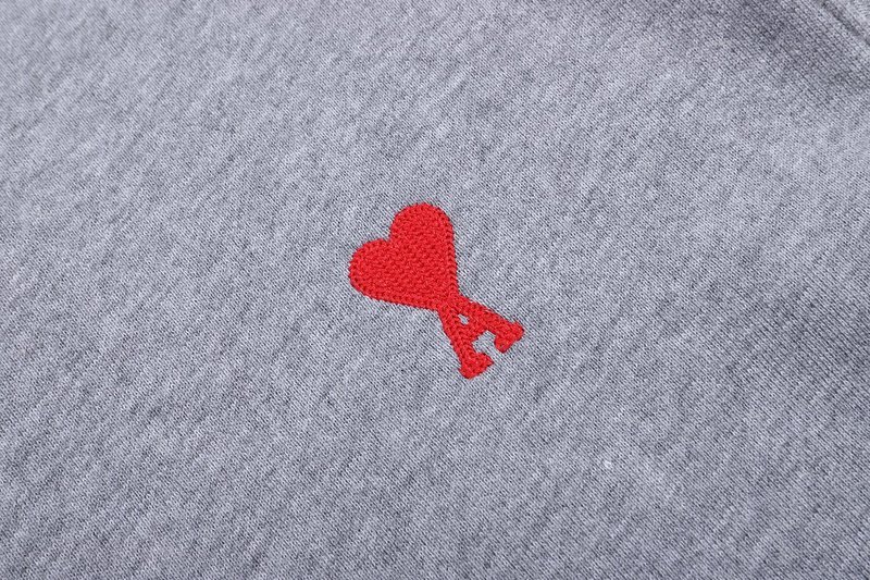 Свитшот Amiri Red Logo - Heart "Gray" фото № 5