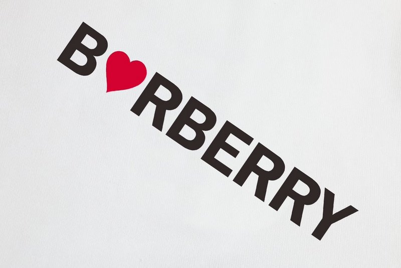 Свитшот Burberry Red Heart "White" фото № 6