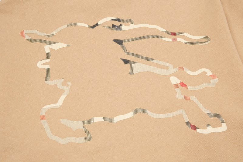 Свитшот Burberry Silhouette Of A Horse And Rider "Beige" фото № 3