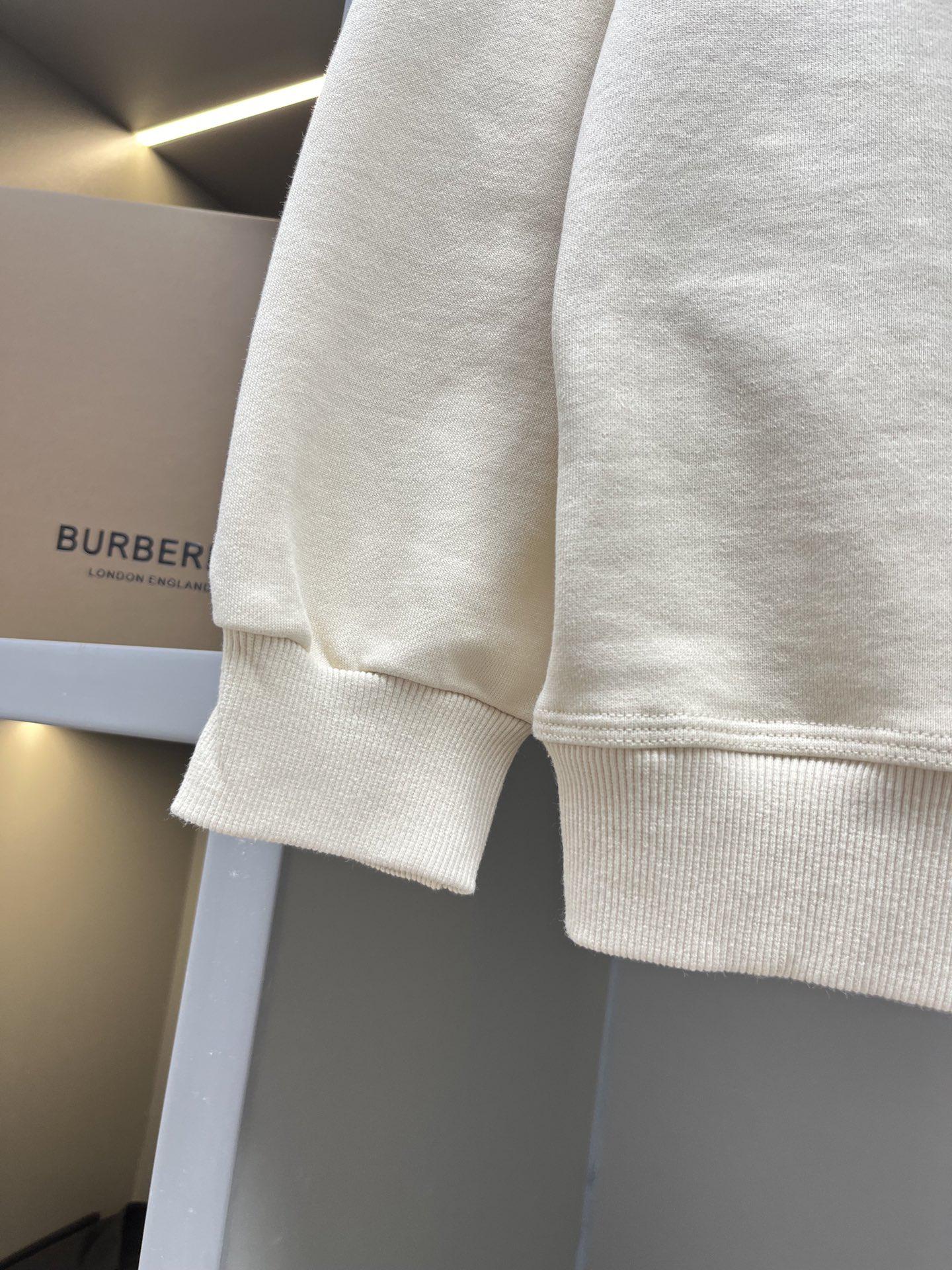 Свтишот Burberry Frontside Print On Stripe Warrior On The Horse "White" фото № 7