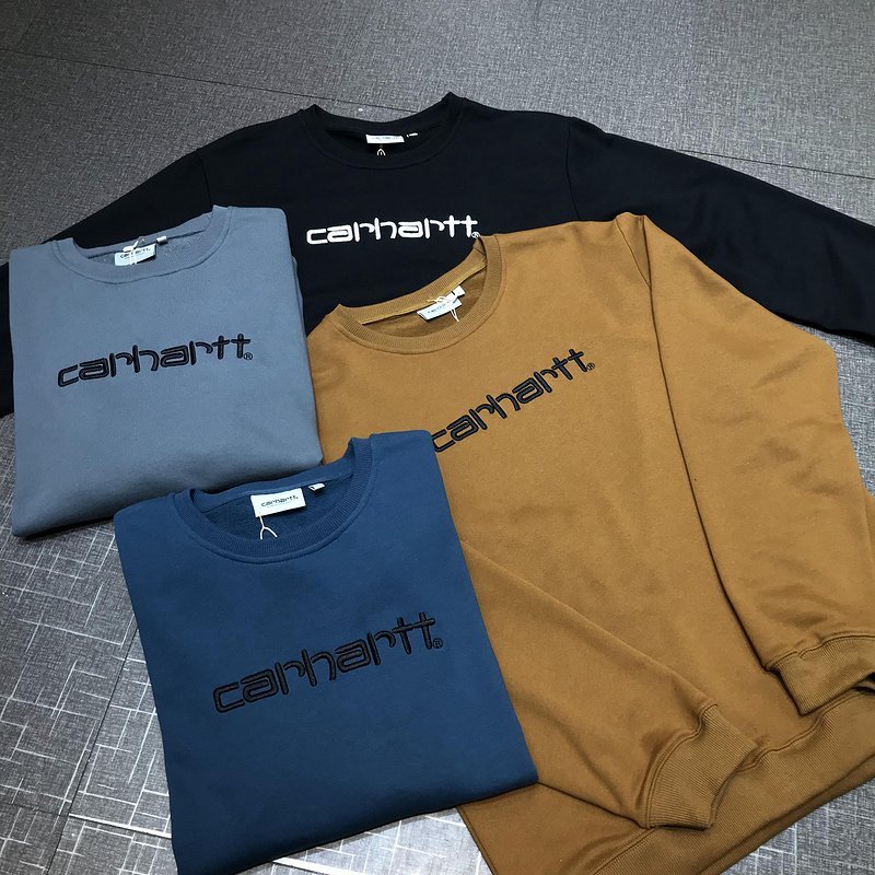 Свитшот Carhartt With Patch "Brown" фото № 4
