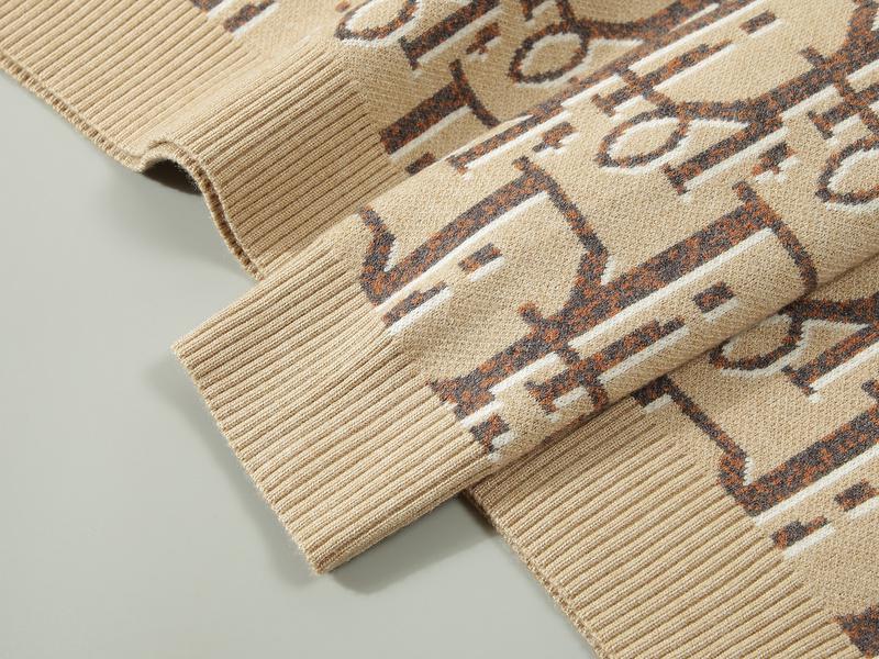 Свитшот Dior Dior Logo "Brown" фото № 2