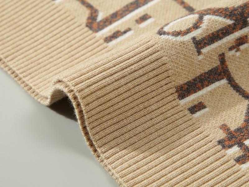 Свитшот Dior Dior Logo "Brown" фото № 3