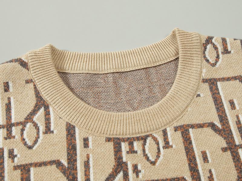 Свитшот Dior Dior Logo "Brown" фото № 5