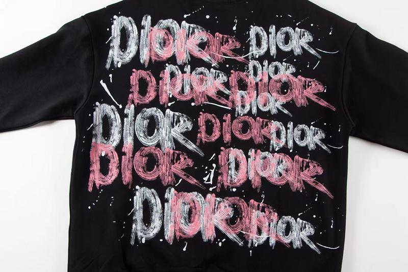 Худи Christian Dior Many Graffity "Black" фото № 3