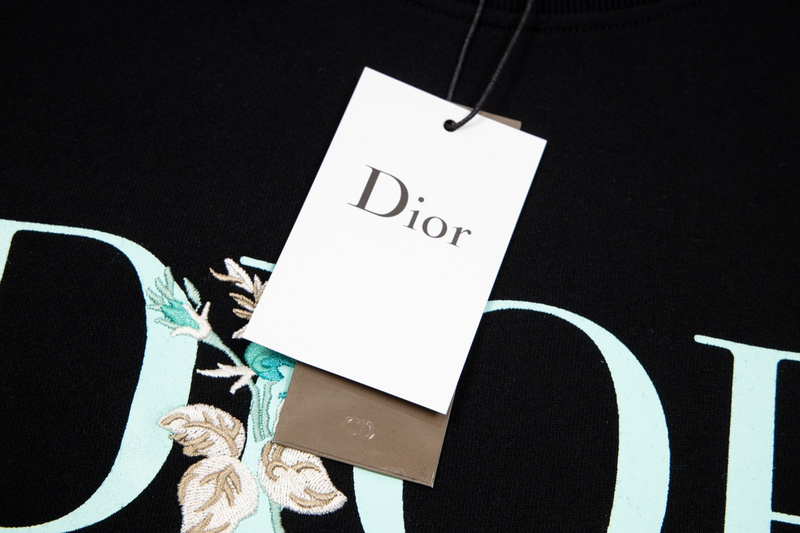 Свитшот Dior Original Inscription "Black" фото № 3