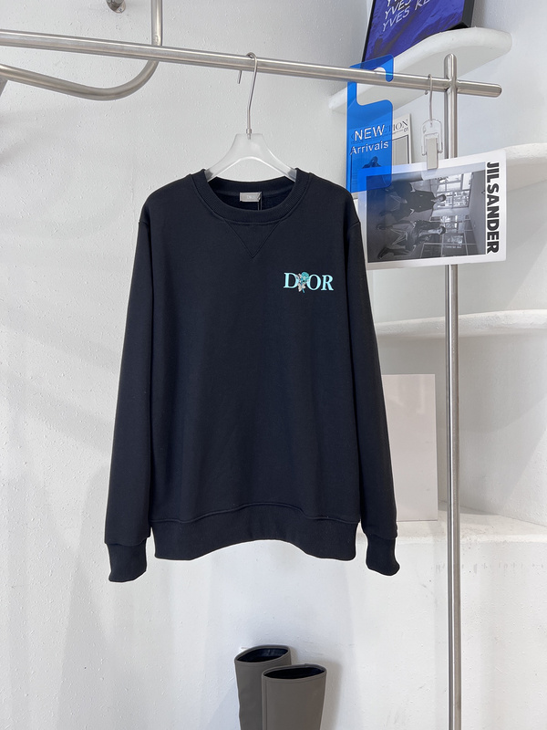 Свитшот Dior Rose Of Love "Black" фото № 2