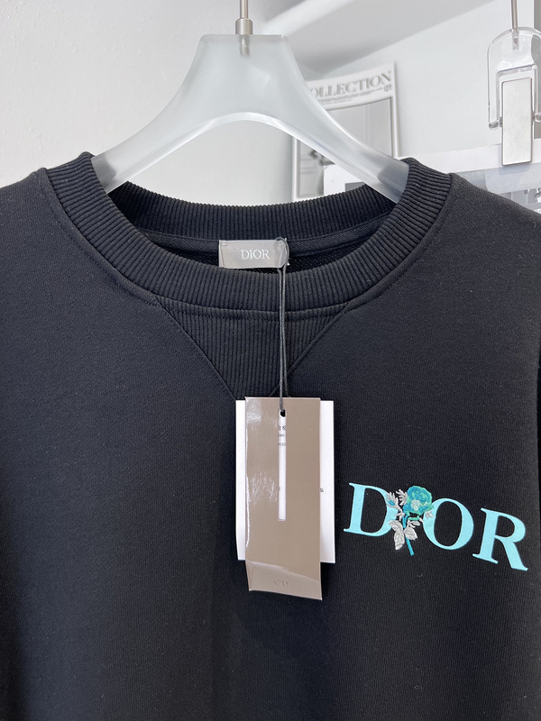 Свитшот Dior Rose Of Love "Black" фото № 6