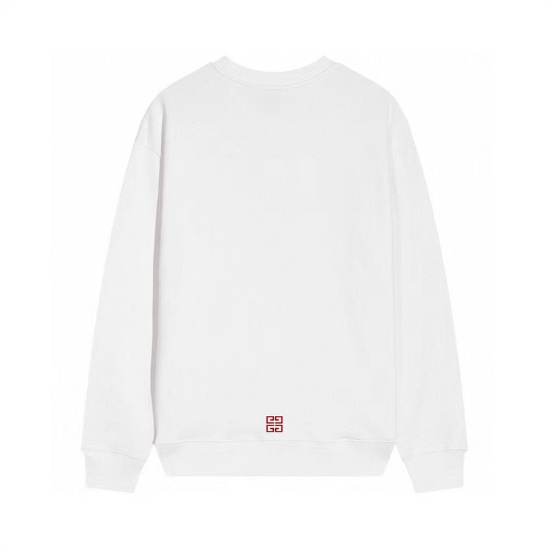 Свитшот Givenchy With Red Logo G "White" фото № 8