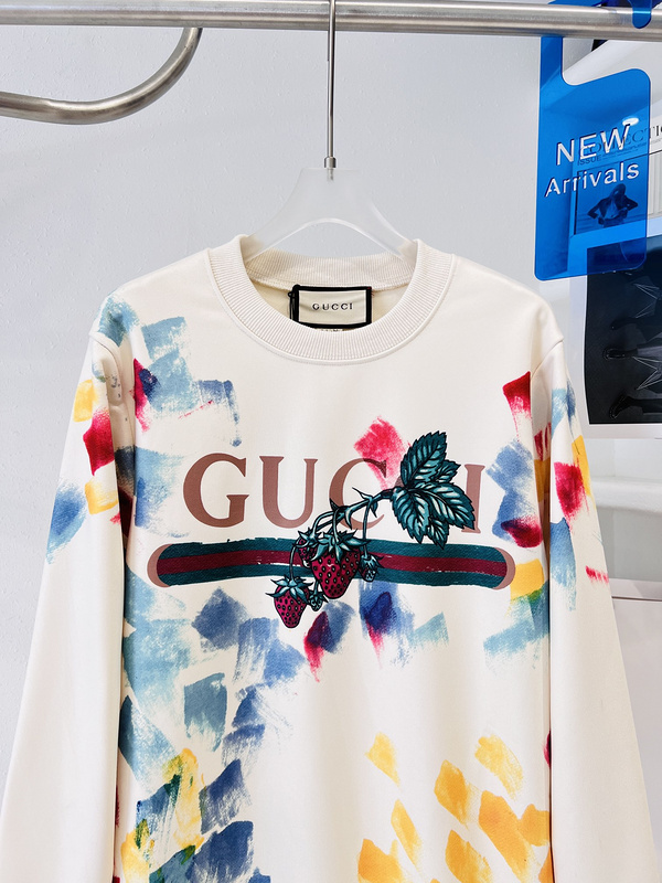 Свитшот Gucci Strawberry "White" фото № 6