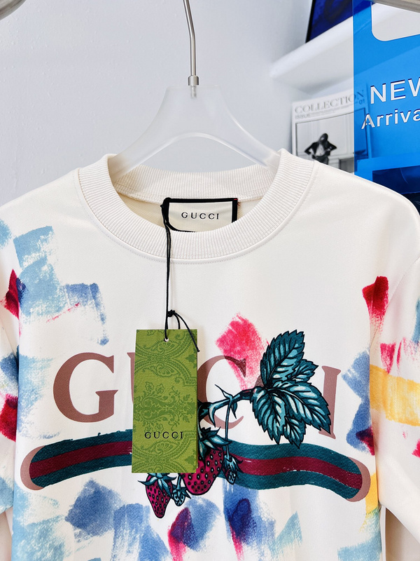 Свитшот Gucci Strawberry "White" фото № 8