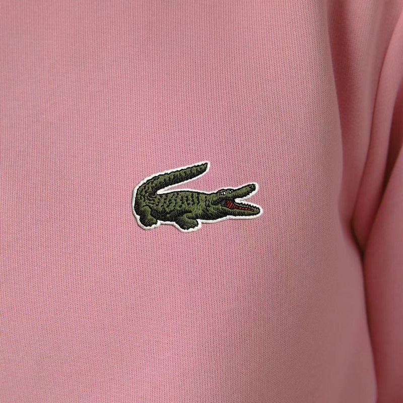 Свитшот Lacoste With A Crocodile "Pink" фото № 6