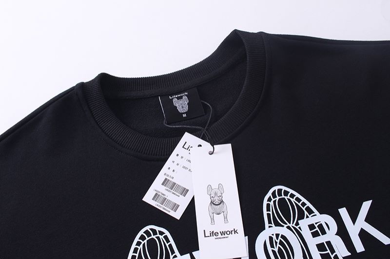 Свитшот Life Work Dog "Black/White" фото № 3