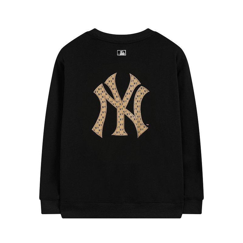 Худи MLB Front Logo Cuffs "Black" фото № 2