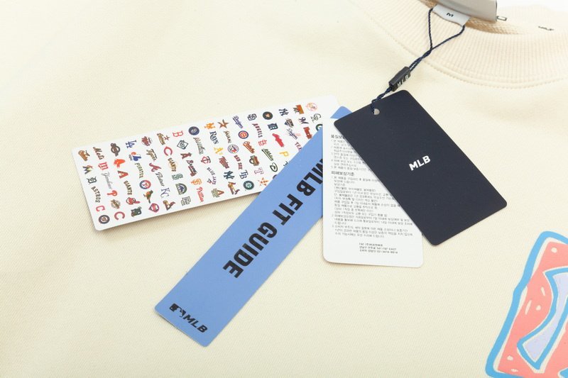 Свитшот MLB Like Square NY "Beige" фото № 4