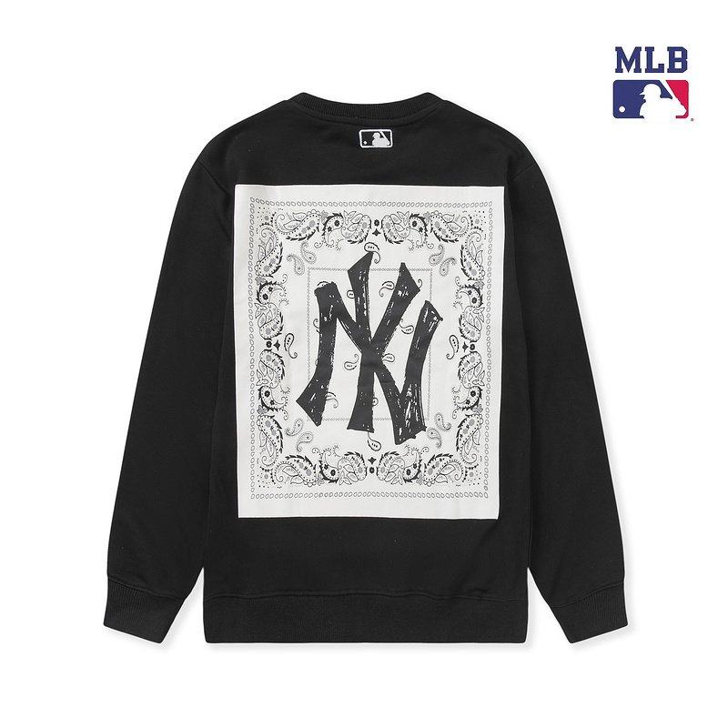 Свитшот MLB Square Inside Logo Design "Black" фото № 2