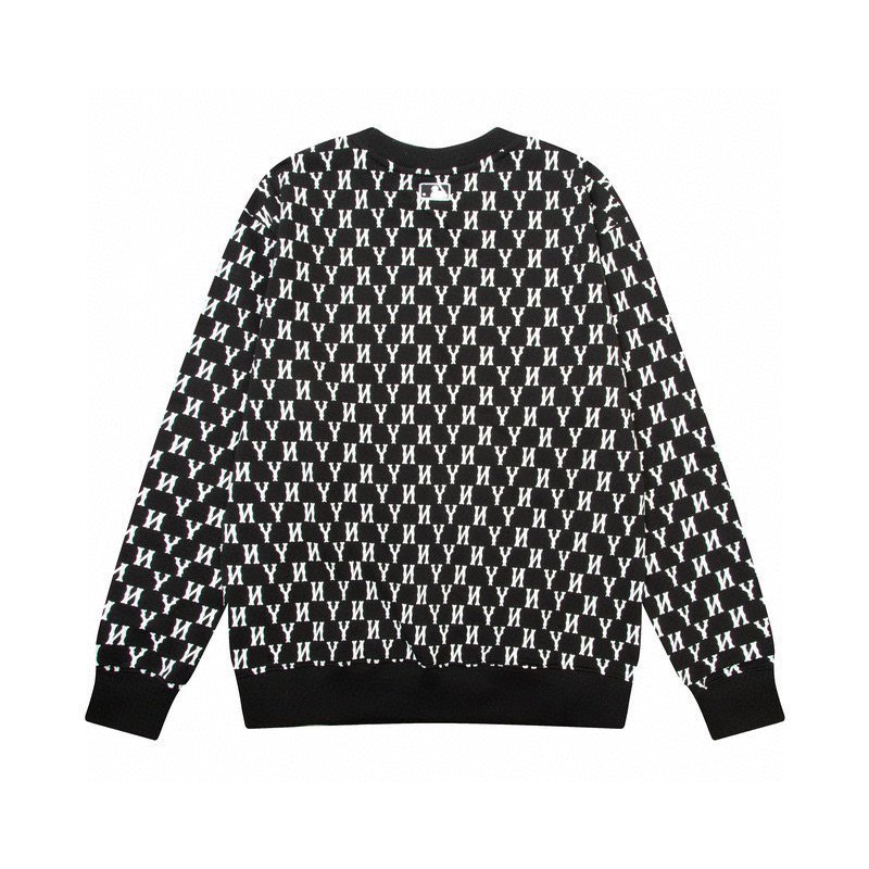 Толстовка MLB Retro NY Print Long Sleeve "Black" фото № 2