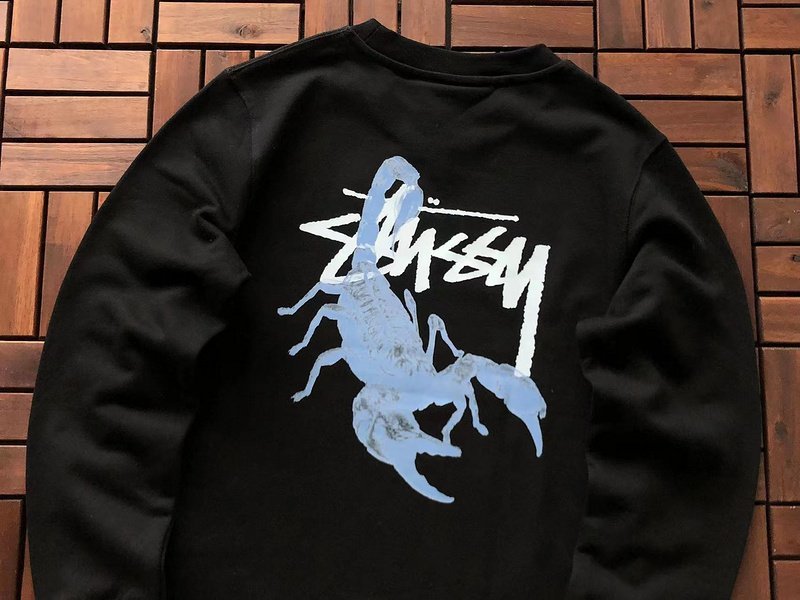 Футболка Stussy Scorpion Print "Black" фото № 2