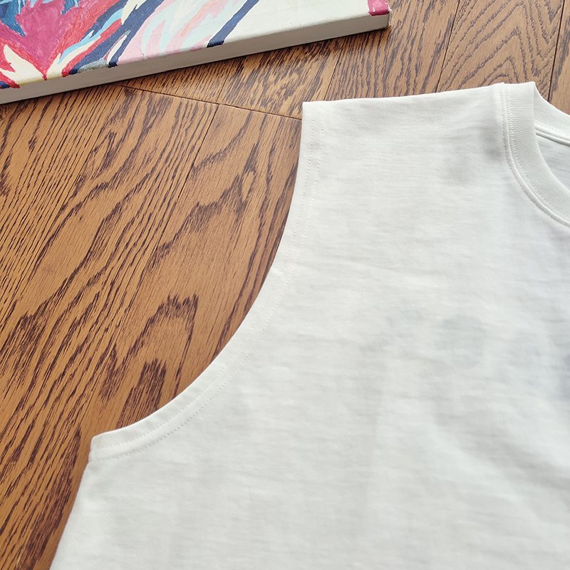 Майка Balenciaga With Text Logo On Both Sides "White" фото № 9