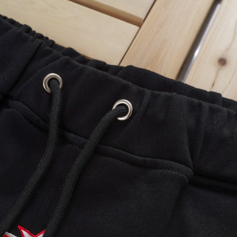 Шорты Trapstar Embroidered Wildcard Style "Black" фото № 4