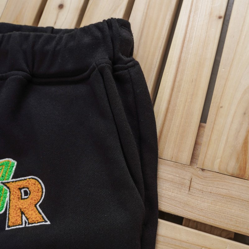 Шорты Trapstar Embroidered Wildcard Style "Black" фото № 5