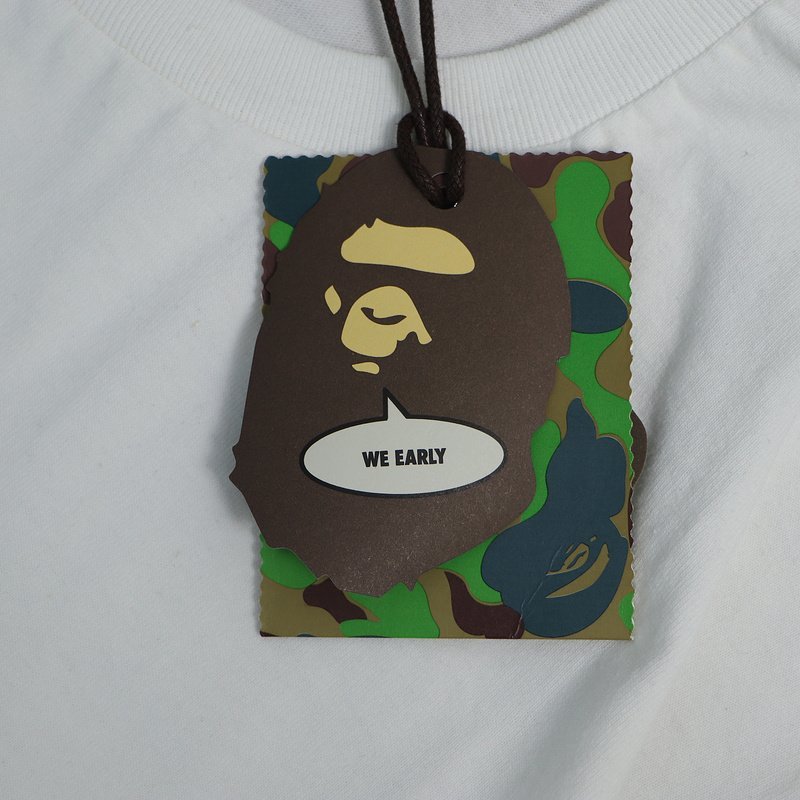 Футболка A Bathing Ape Japan Monkey Had "White" фото № 5