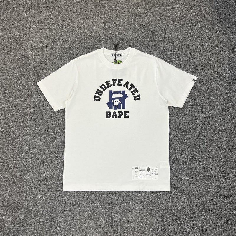 Футболка A Bathing Ape Number 05 "White" фото № 6