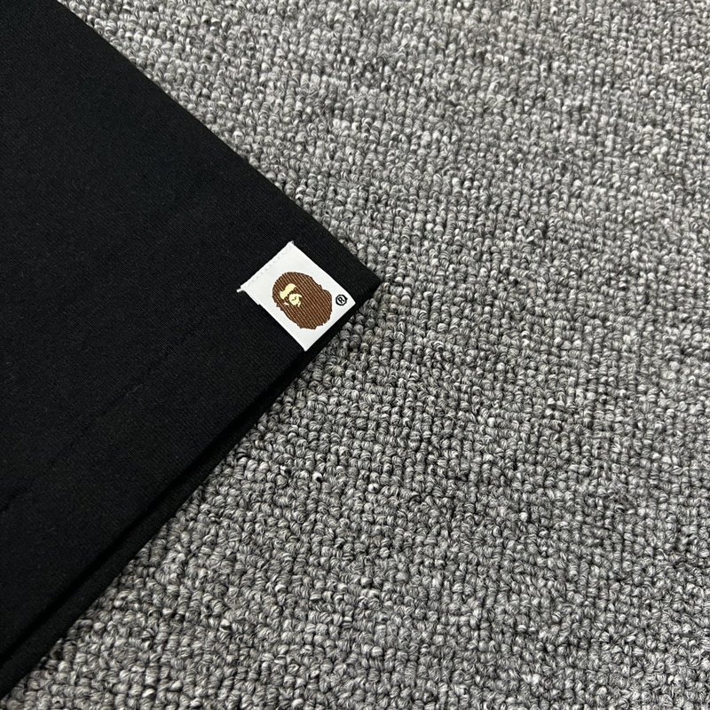 Футболка A Bathing Ape For Human "Black" фото № 5