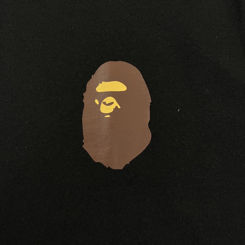 Футболка A Bathing Ape For Human "Black" фото № 4