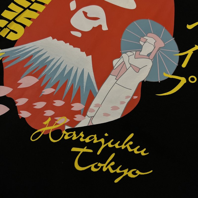 Футболка A Bathing Ape Tops Of Tokyo "Black" фото № 6