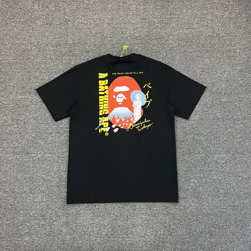 Футболка A Bathing Ape Tops Of Tokyo "Black" фото № 4