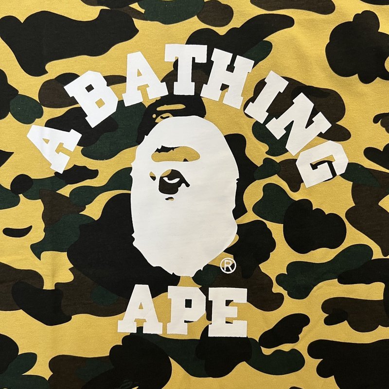 Футболка A Bathing Ape Speckle "Yellow" фото № 3