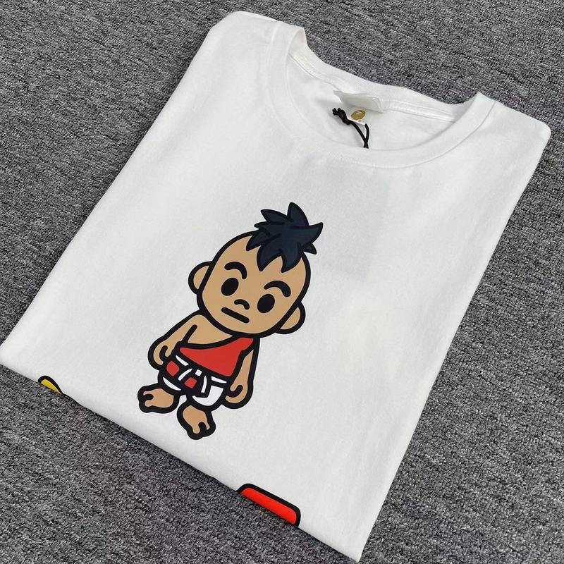 Футболка A Bathing Ape Dragon Ball Characters "White" фото № 2