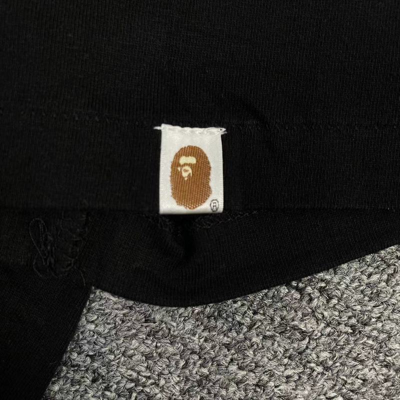 Футболка A Bathing Ape Print On Both Sides "Black" фото № 5
