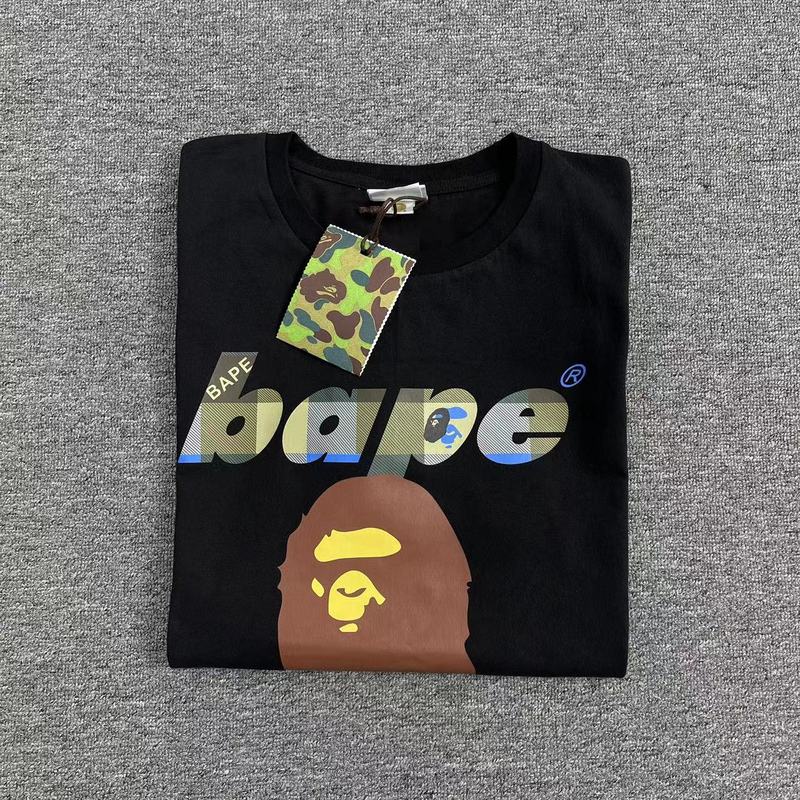 Футболка A Bathing Ape With Link To The Website "Black" фото № 2