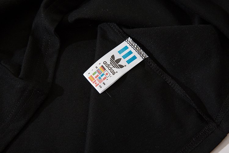 Футболка Adidas Logo With Tilt "Black" фото № 7