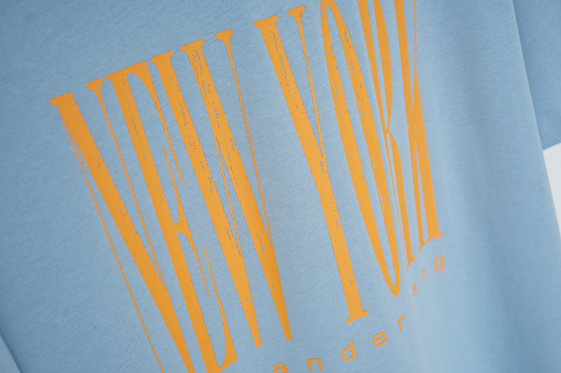 Футболка Alexander Wang New York "Blue" фото № 5