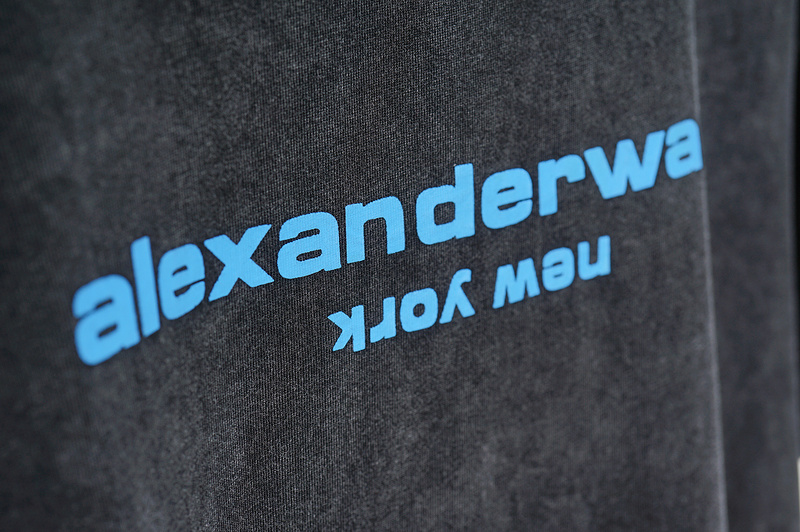 Футболка Alexander Wang New York Style "Black/Blue" фото № 3