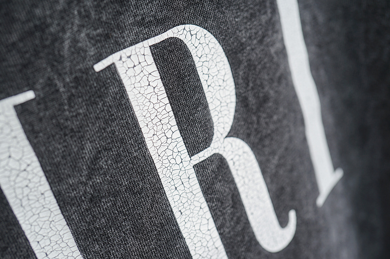 Футболка Amiri Printed Logo "Black/Gray" фото № 5