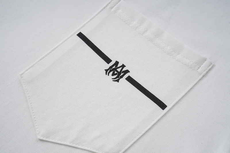 Футболка Amiri Small Logo A In M "White" фото № 6