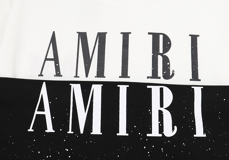 Футболка Amiri Paint Splatter "Black" фото № 5