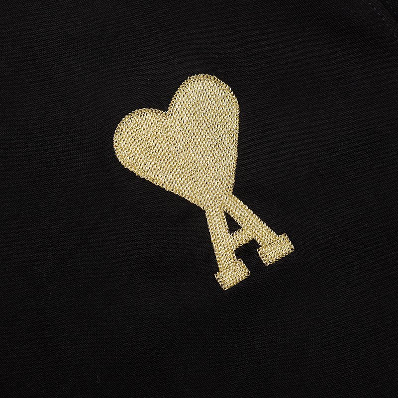 Футболка Amiri Logo Made Of Chain "Black" фото № 4