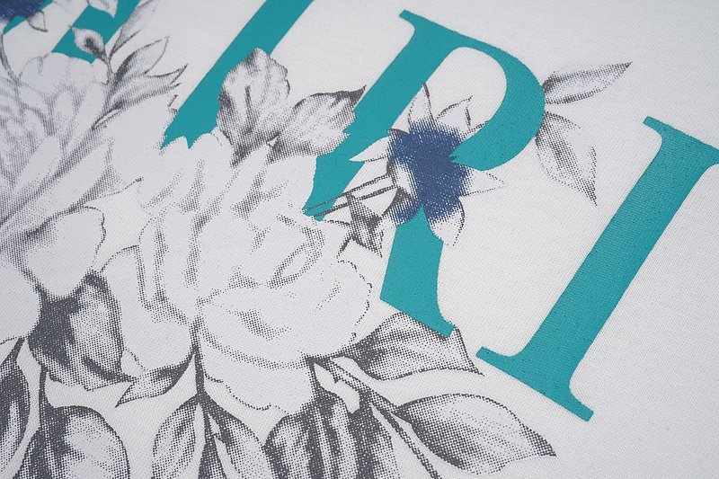 Футболка Amiri Flowers "White" фото № 5