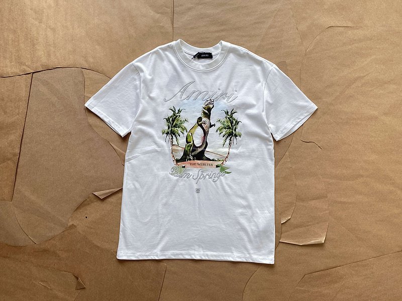 Футболка Amiri The Webster "White" фото № 8