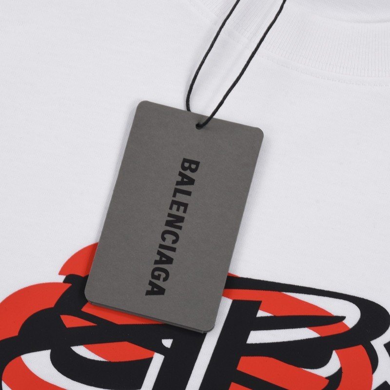 Футболка Balenciaga Separation "White" фото № 8