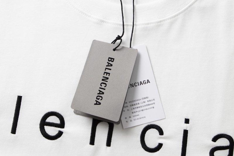 Футболка Balenciaga Link "White" фото № 8