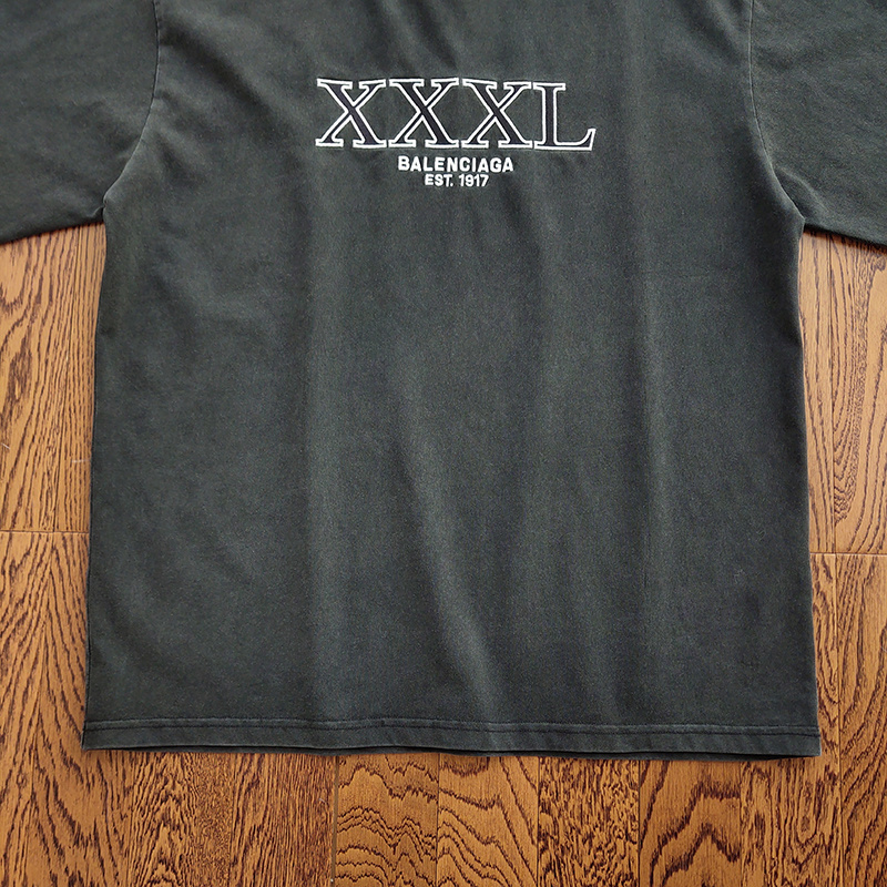 Футболка Balenciaga 3XL Print "Black" фото № 4