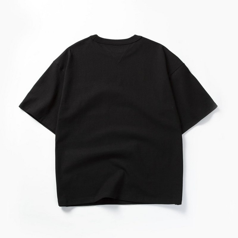 Футболка Bottega Veneta Small Chest Pocket "Black" фото № 2