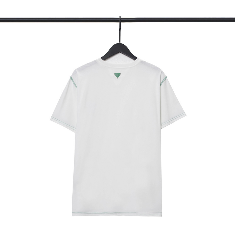 Футболка Bottega Veneta Particles Of Green "White" фото № 4